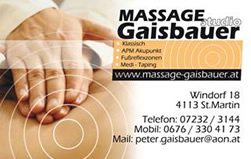 massage gaisbauer logo